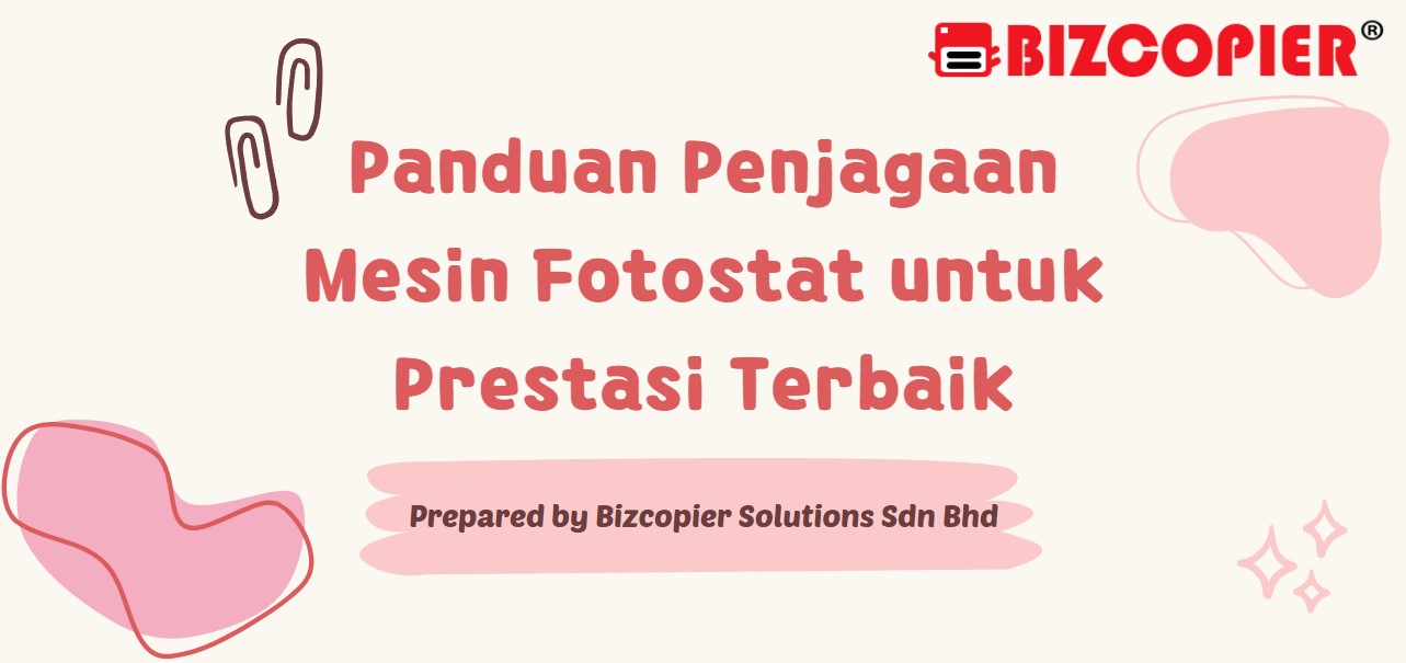 Cara Mudah Menjaga Mesin Fotokopi Anda